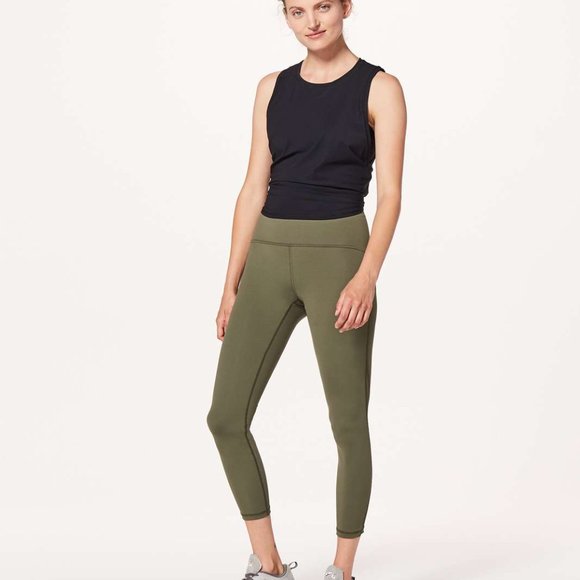 Lululemon Train Times 7/8 Pants Sage NWT - Picture 2 of 7